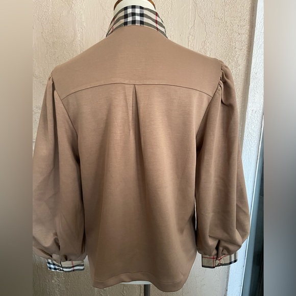 Jodifl Plaid Accented Top - Picture 4 of 4